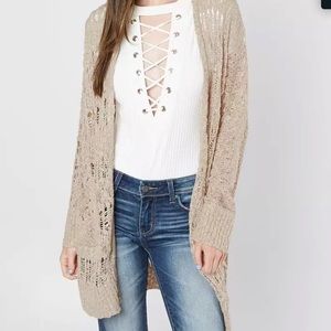 Daytrip open weave cardigan